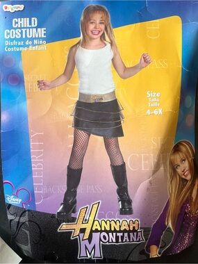 Hannah Montana original 2007 Children’s Costume (4-6X)
